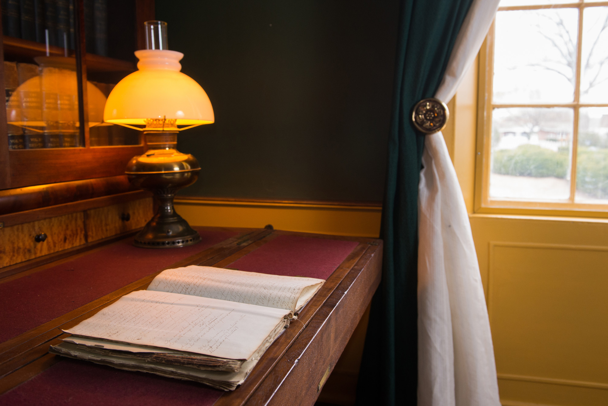 Ada Hutter's diary sitting on a desk.