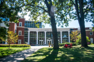 Schewel Hall in Fall 2021