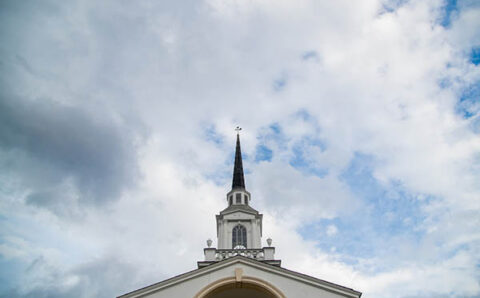 Snidow Chapel and sky