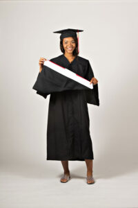Bachelor of Arts regalia - hood