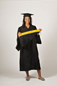 Bachelor of Science regalia - hood