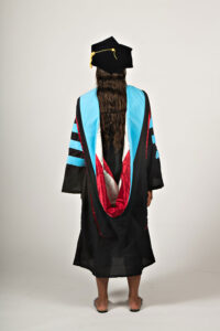 Doctor of Education Leadership regalia - back view
