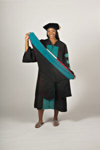Doctor of Physical Therapy regalia - hood