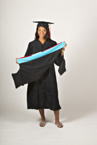 Master of Education regalia - hood