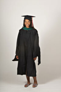 Master of PA Medicine regalia - front view