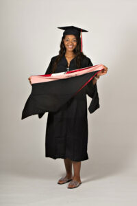 Master of Public Health regalia - hood