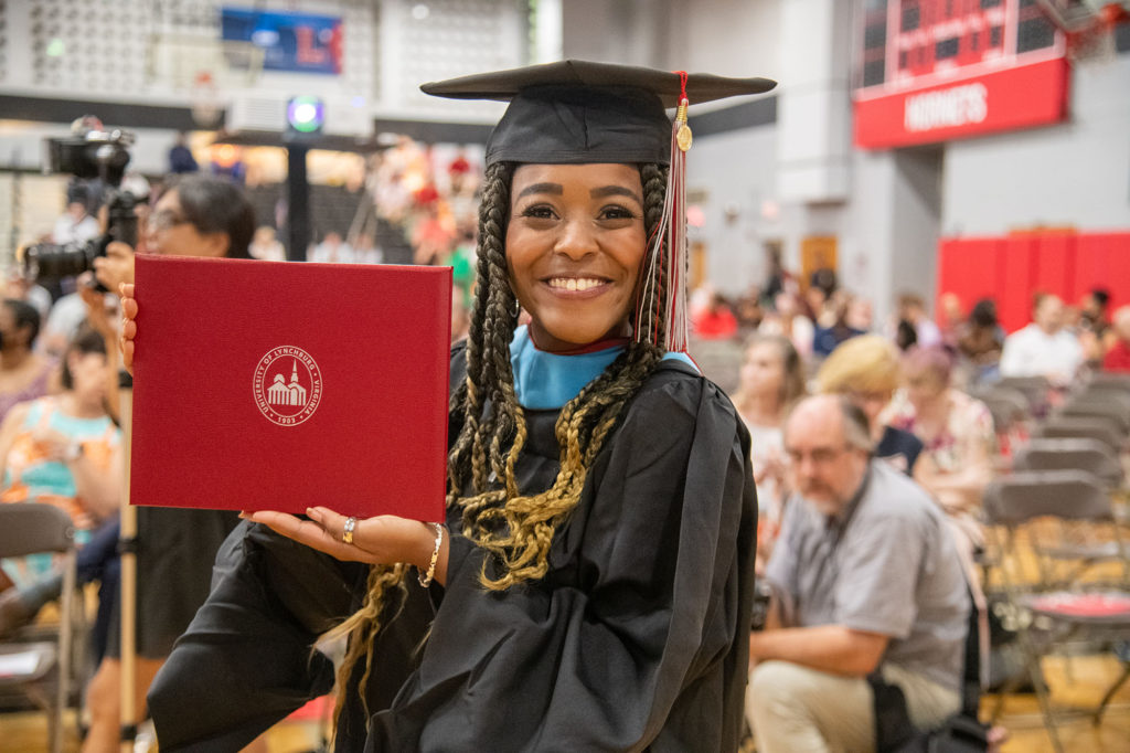 ‘Be bold’: Four ceremonies celebrate graduates in Lynchburg’s master’s and doctoral programs