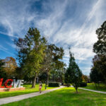Dell and LOVE sculpture