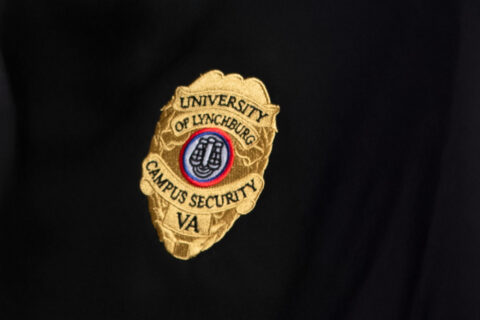 Image of university of lynchburg campus security badge