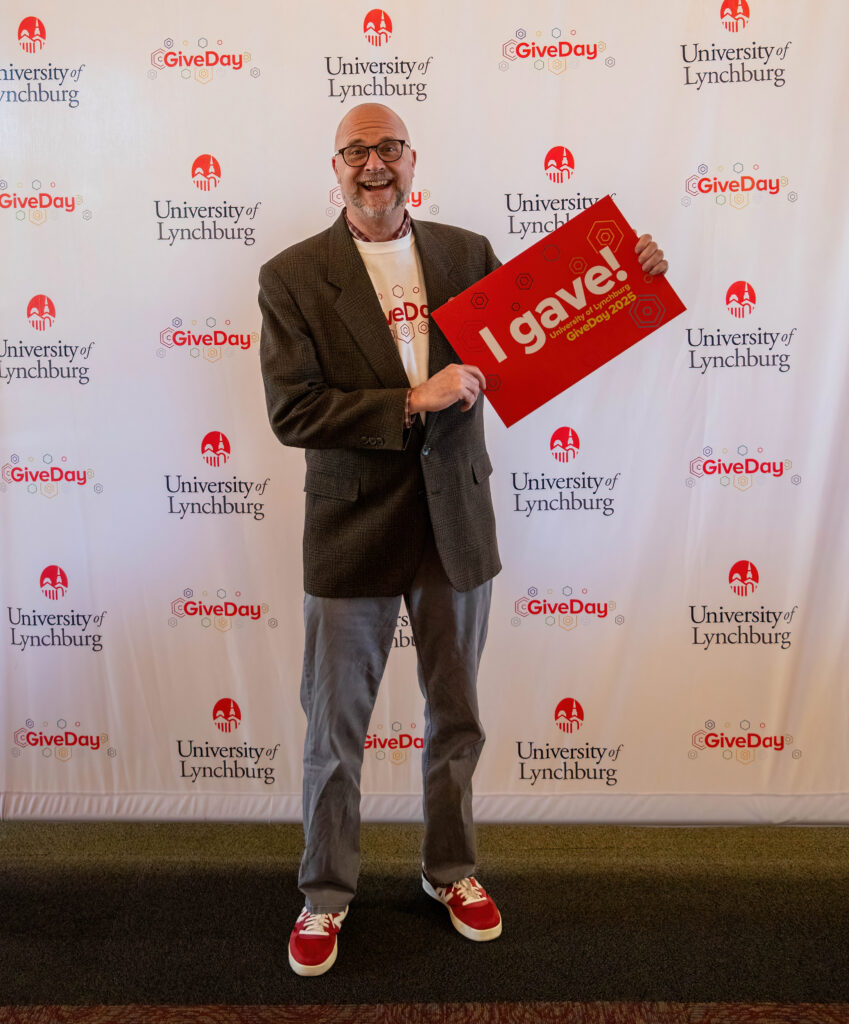Shawn Wood poses for a photo on GiveDay.