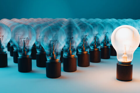 Picture of lightbulbs