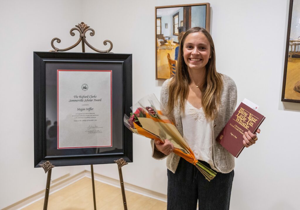 Business administration and English double major named Sommerville Scholar