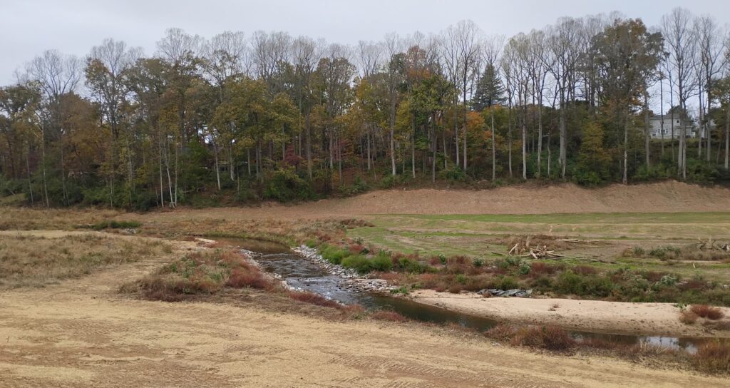 College Lake Dam project completed