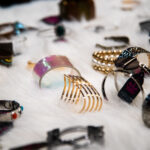 Photo of bracelets on table