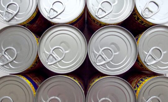 Photo of canned goods