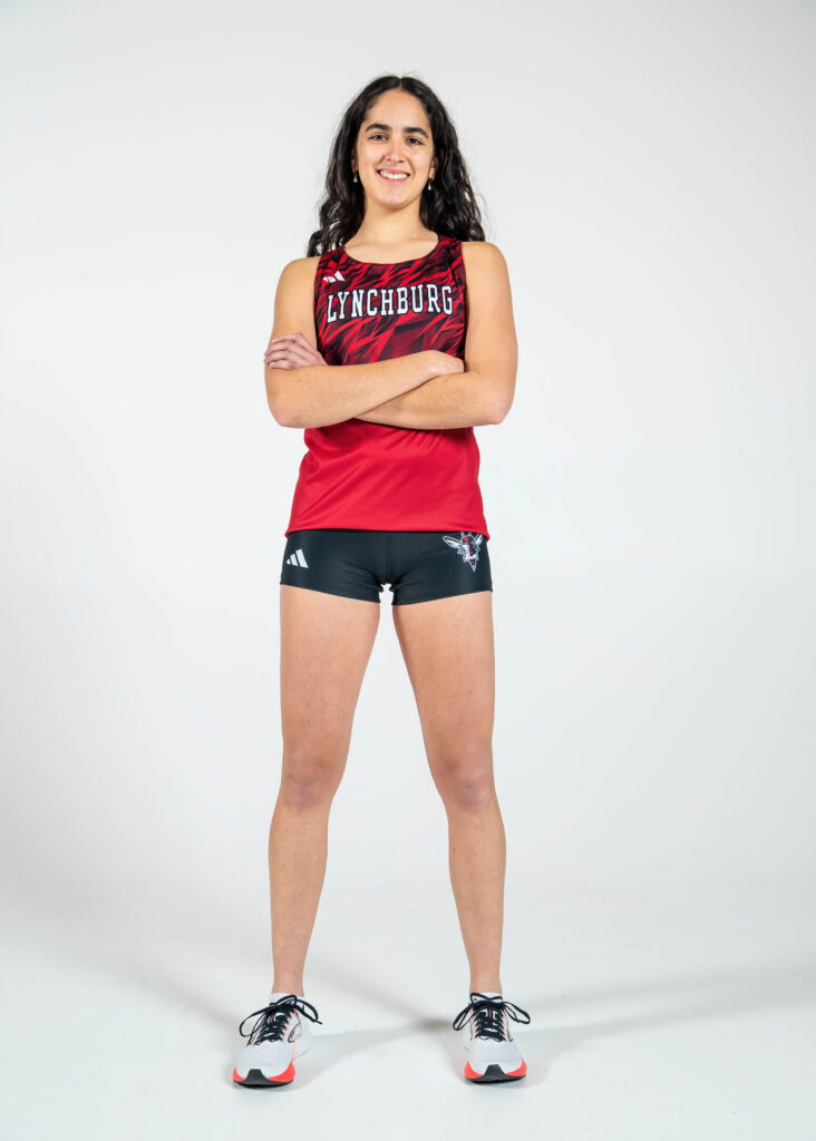 Samira Gharavi-Nouri ’26  in track uniform