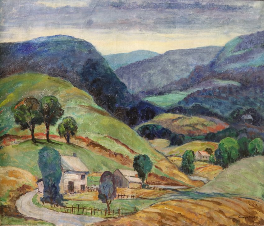 Georgia Morgan painting