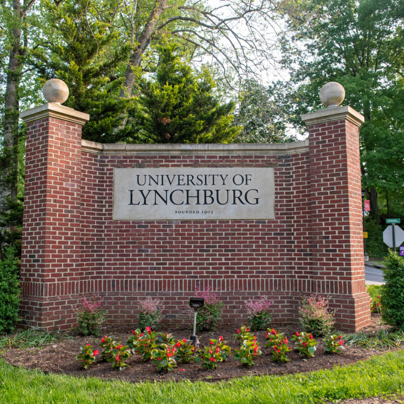 entrance sign