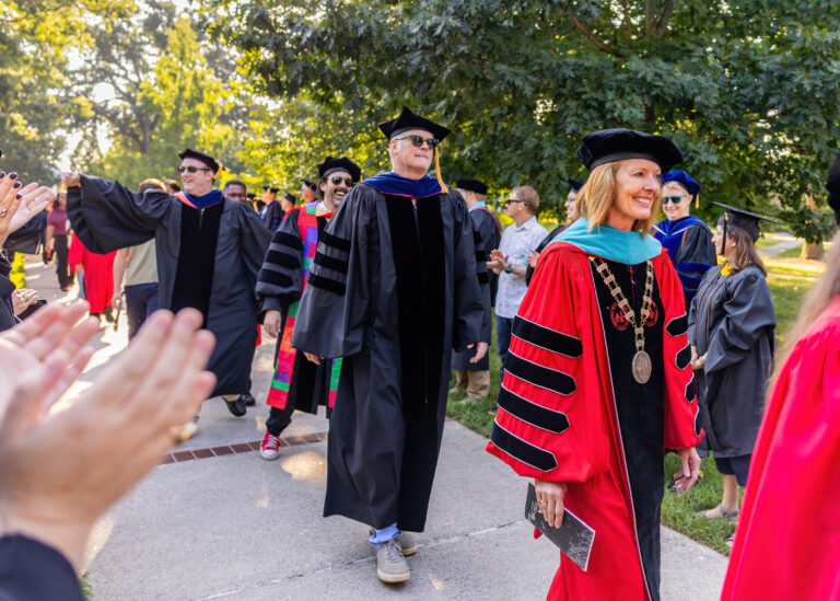 Convocation procession