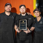 Benuel Hostetter, John Barker, Delia Newton
