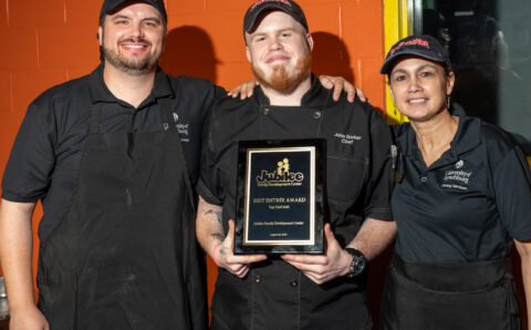 Benuel Hostetter, John Barker, Delia Newton