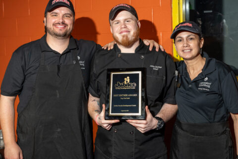 Benuel Hostetter, John Barker, Delia Newton