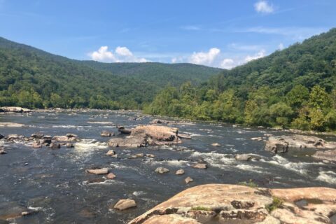 James River at Balcony Falls