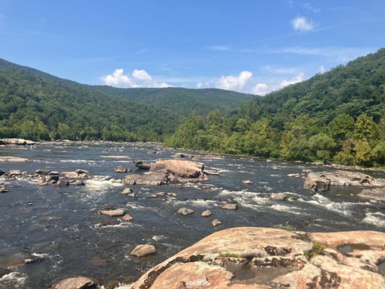 James River at Balcony Falls