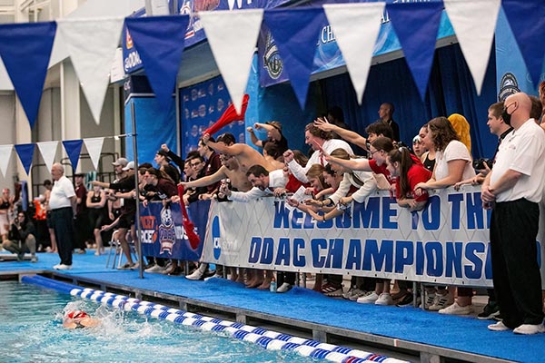 Swimming produces 16 All-ODAC winners after successful championships