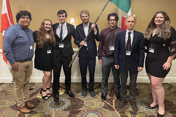 ‘Small but feisty’ Lynchburg delegation takes on European Green Deal, other issues at Mid-Atlantic EU Simulation