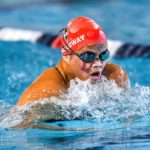 Mei White '26 swmming breaststroke