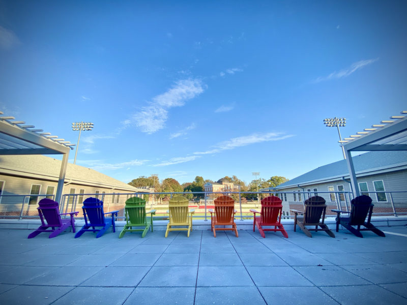 Rainbow chairs