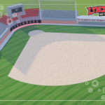 Rendering of upgraded softball field for Lynchburg athletics