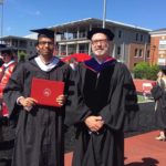 Vedant Patel '21 and Dr. David Richards