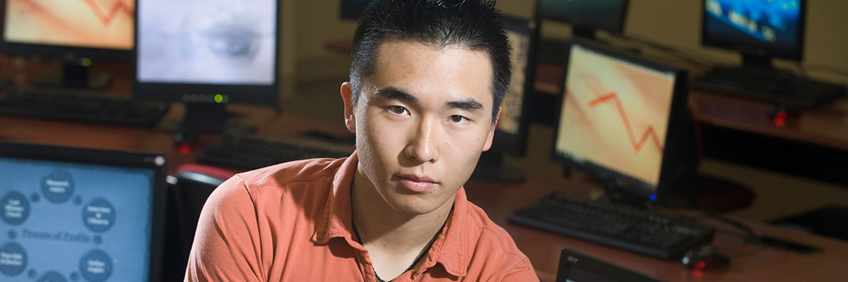 Daniel Cho '13, '18 MEd, business administration major and Master of Education in Curriculum and Instruction alum