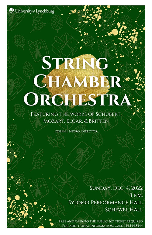 String Chamber Orchestra poster