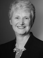 Black and white headshot of former president Alison Morrison-Shetlar