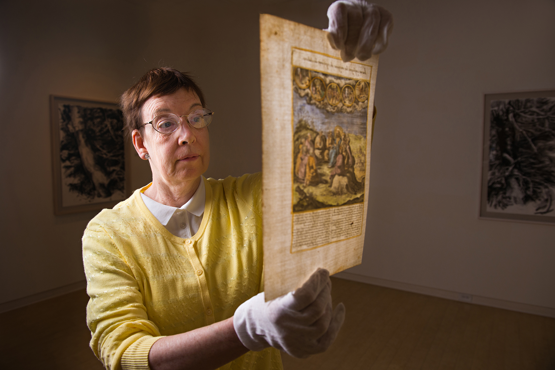 Latin professor translates Renaissance-era folios for exhibit