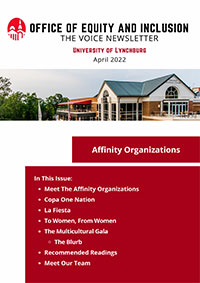 Thumbnail of Office of Equity and Inclusion April 2022 newsletter