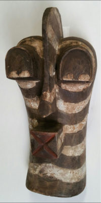 Kifwebe Mask, Songye People Democratic Republic of Congo; Wood and Pigment, 19th-20th Century. Daura Museum Purchase, Corinne Hovda Acquisitions Fund.
