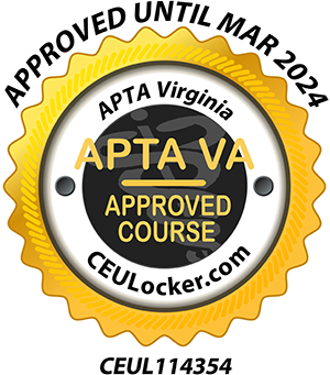 APTA VA Approved Course seal