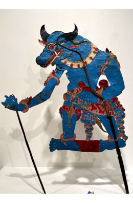 Indonesian shadow puppets