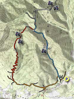 Thumbnail map of Devil's Marbleyard trail hike